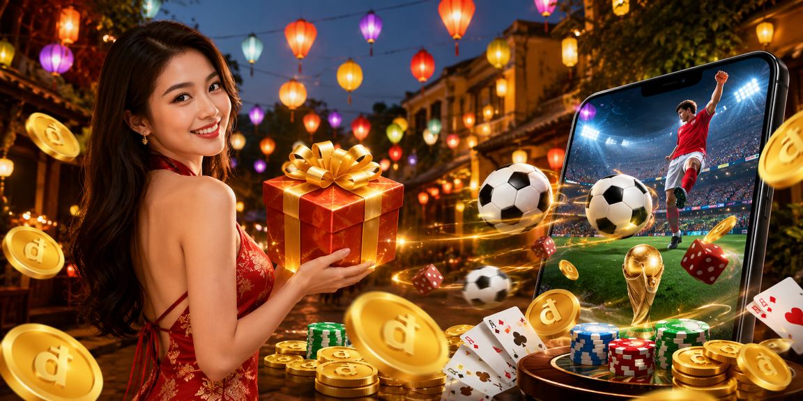 Không khí chơi bài và đặt cược tại Hội An dưới ánh đèn lồng lung linh về đêm