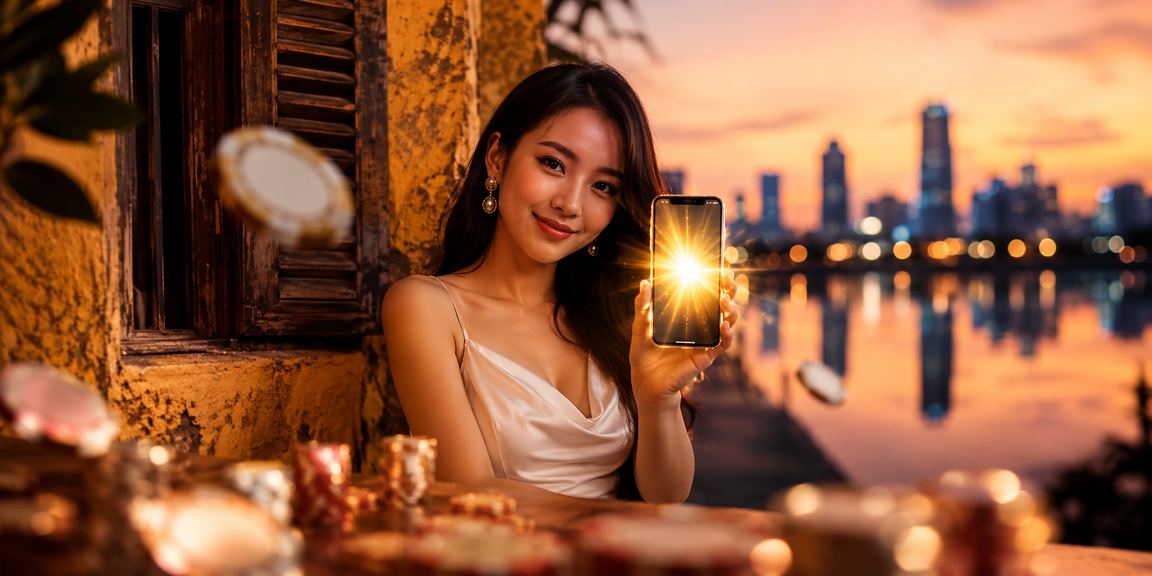 Người dùng tại Hội An đăng ký tài khoản ca1 và nhận thưởng chào mừng trên điện thoại